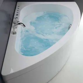 Vasca da Bagno Angolare Asimmetrica Sharm Dimensioni 150x100x60