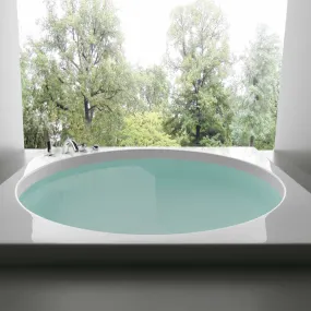Vasca da Bagno Quadrata Sharm in acrilico bianco 150x150x68
