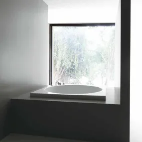 Vasca da Bagno Quadrata Sharm in acrilico bianco 150x150x68