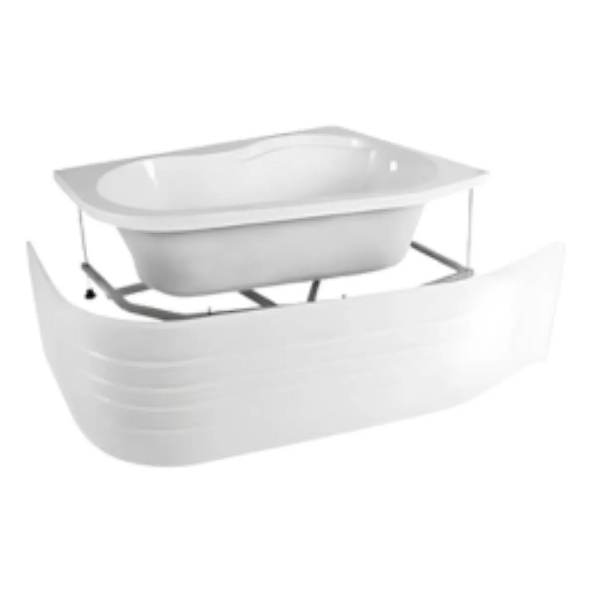 copy of Vasca da Bagno Angolare Wap Dimensioni 150x100x55