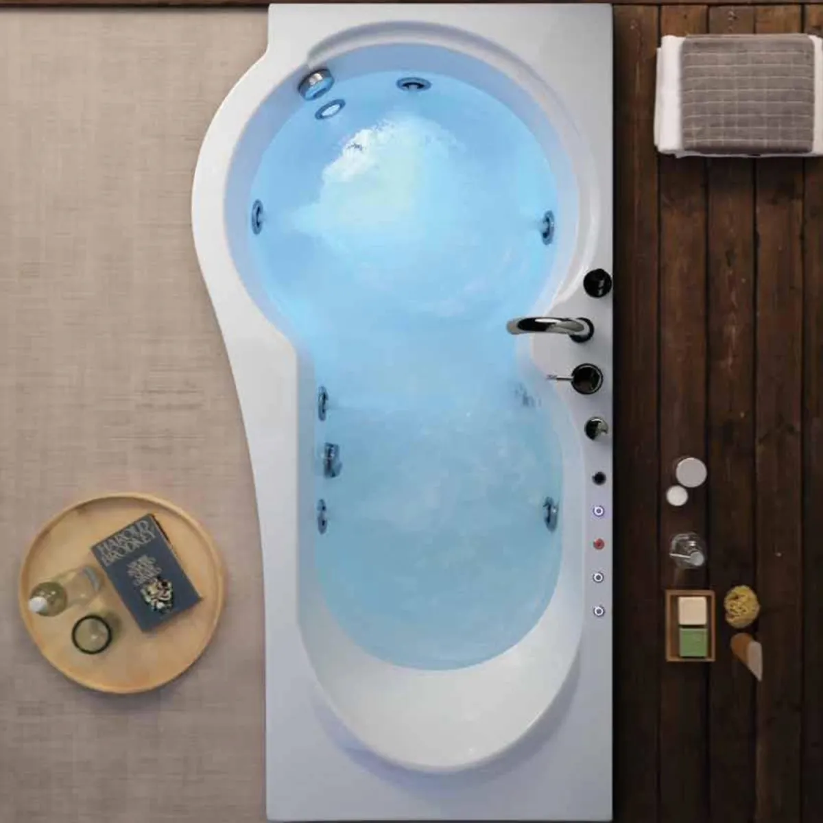 Vasca da bagno Star 170x70cm h550cm