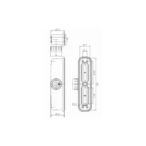Siphon et bonde de vidange pour receveurs de douche