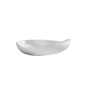 Lavabo Design MIYUKI da Appoggio in Ceramica Bianco Satinato