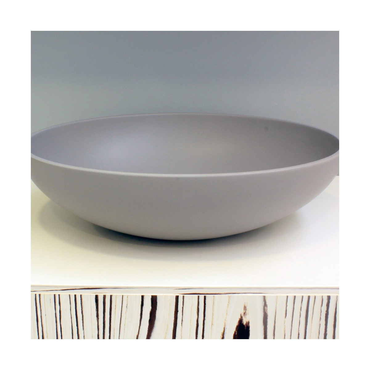 Ovales Design COLOR Aufsatzwaschbecken aus Solitex