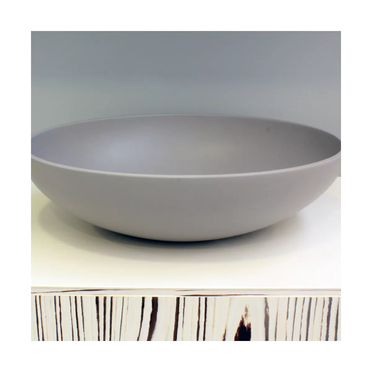 Lavabo à poser Oval Design COLOR en Solitex