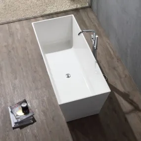 Quadratische Design-Badewanne - Qube
