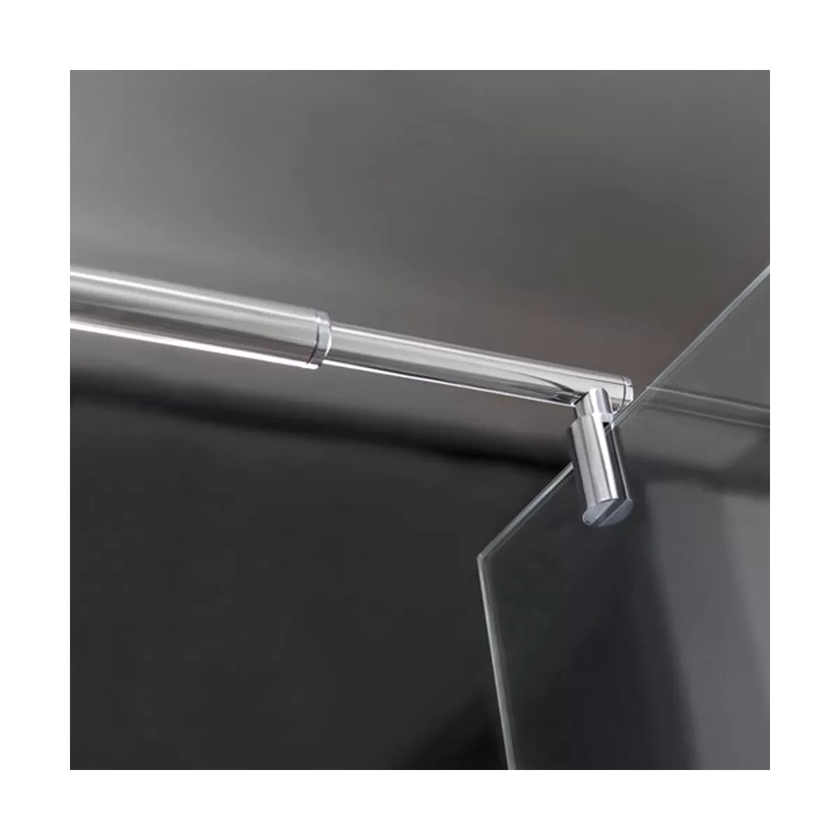 Paroi de Douche Verre Cristal Walk-in 8mm 70 - 80 - 100 - 120