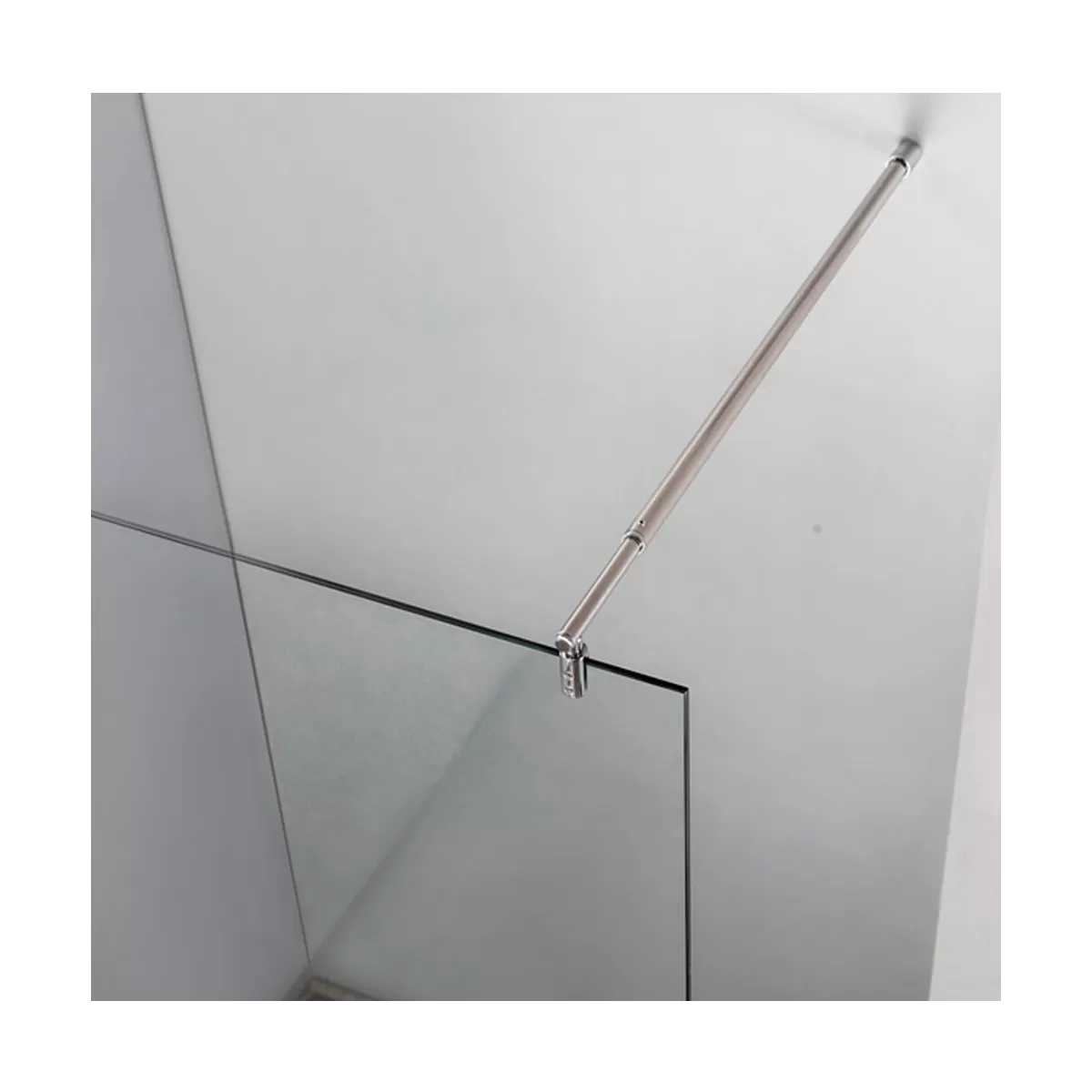 Paroi de Douche Verre Cristal Walk-in 8mm 70 - 80 - 100 - 120