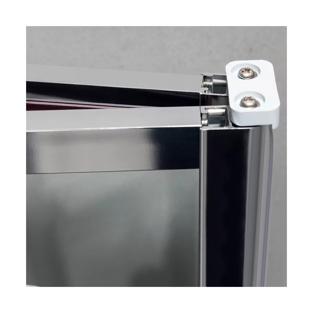 Moderne Duschfalttür 5mm 60 70 80 90 100 Flach