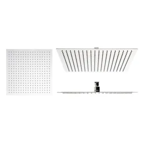Pommeau de Douche Carré 20x20 - 25x25 - 30x30 - 35x35 - 40x40 - 50x50