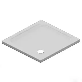 Acryl Duschwanne Höhe 3cm 76x76 - 80x80 - 90x90 H3