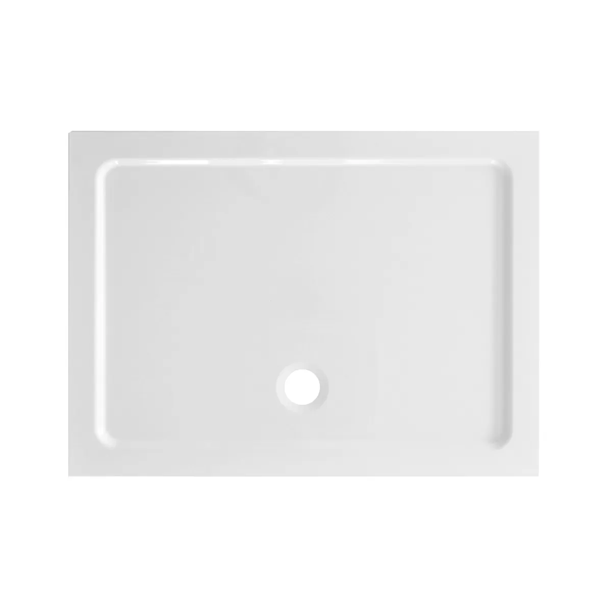 Receveur de Douche Acrylique Hauteur 3cm 76x120 - 80x120 - 90x120