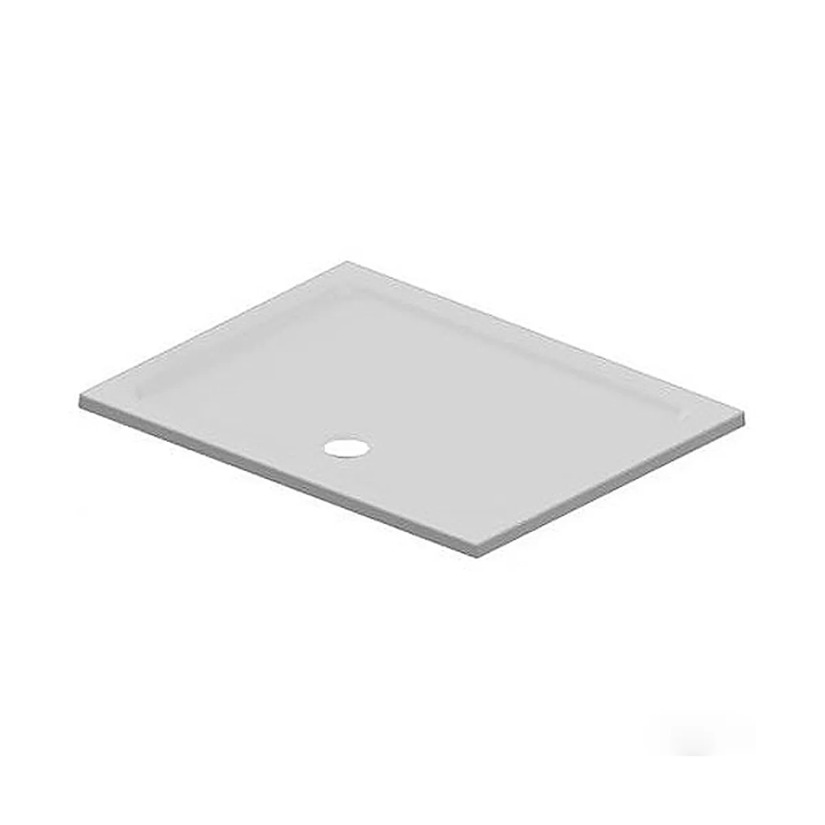 Receveur de Douche Acrylique Hauteur 3cm 76x120 - 80x120 - 90x120