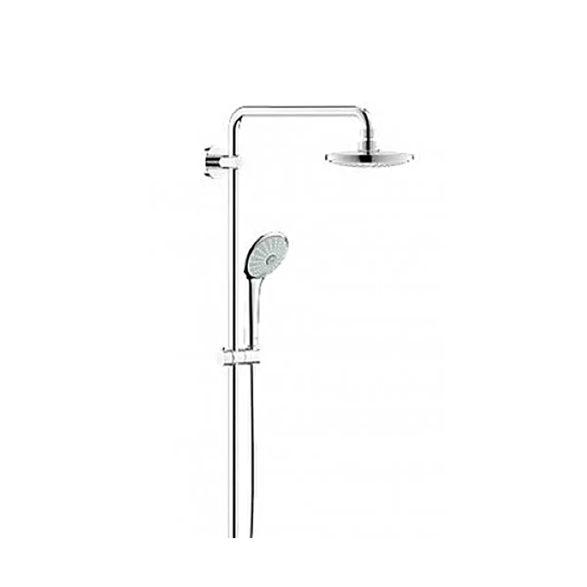 Colonne de douche Grohe Euphoria System avec mitigeur thermostatique, pommeau de douche et douchette latérale