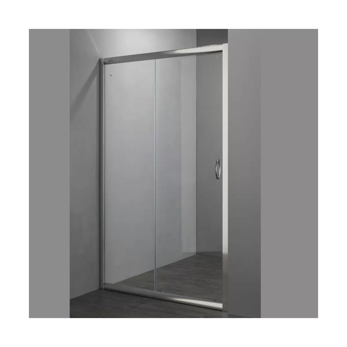 Transparente oder bedruckte 6 mm H190 Evo Duschschiebetür