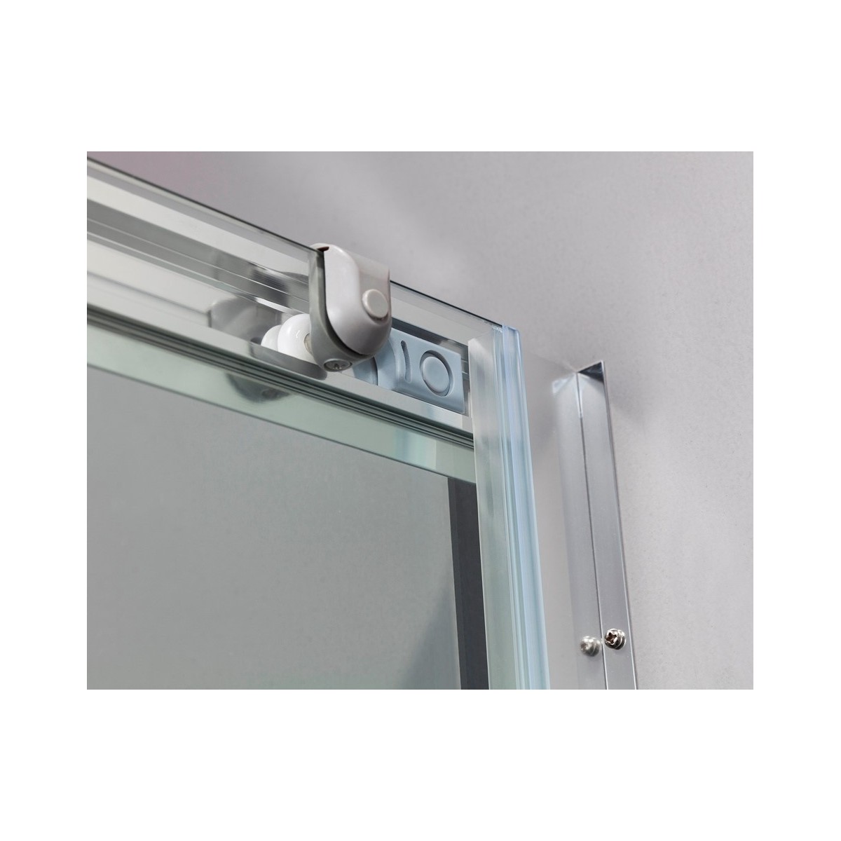 Porte de douche coulissante transparente ou imprimée 6mm H190 Evo