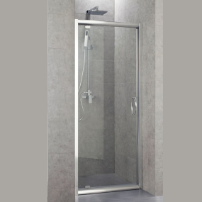 Transparente oder bedruckte Duschtür mit Scharnier 6 mm H190 Evo