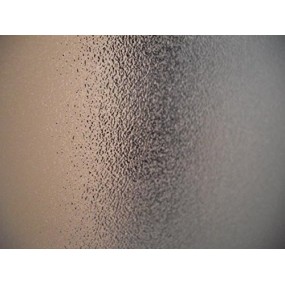 Porte de douche à charnière Easy 6mm transparente ou satinée 70-80-90-100