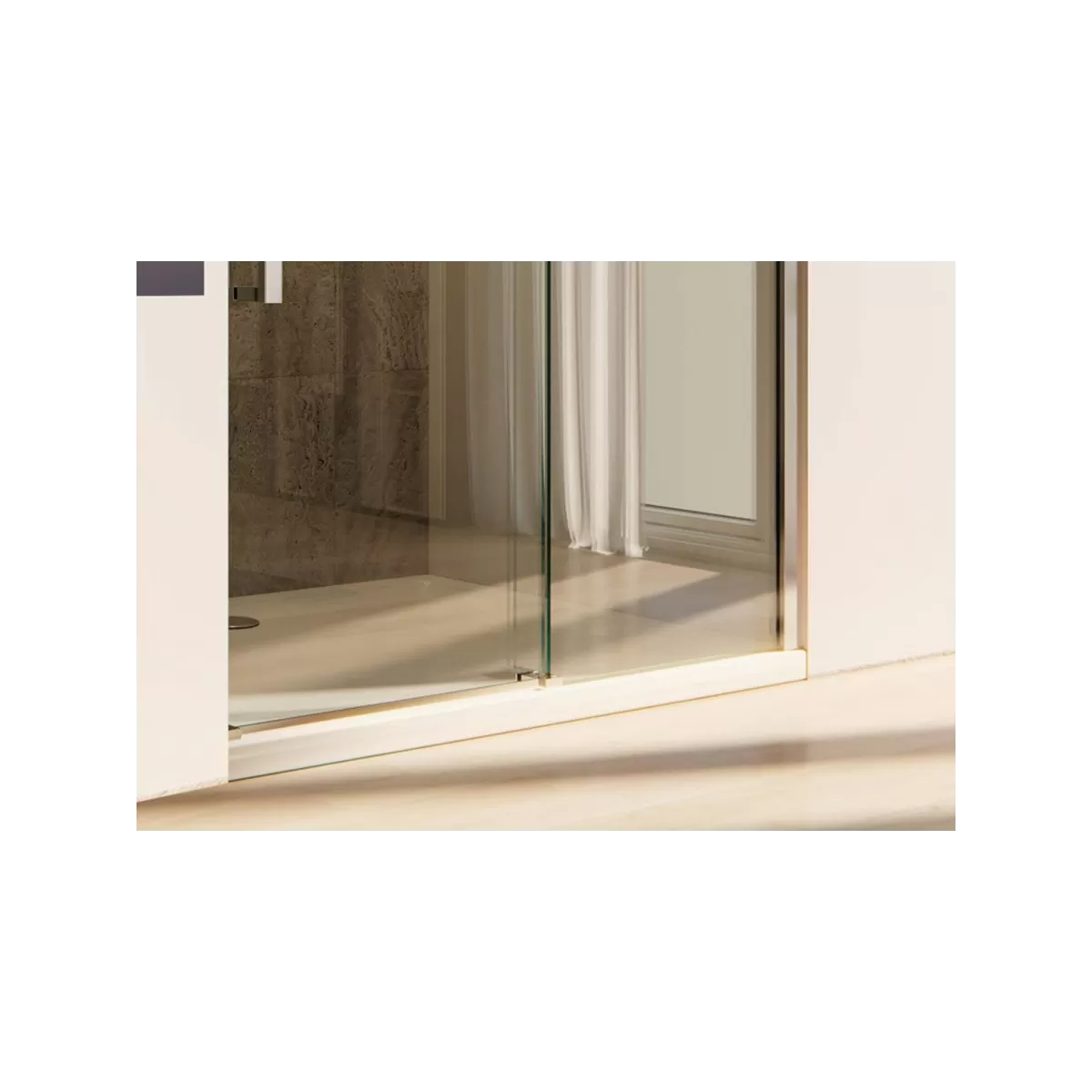 Duschschiebetür MITRA Crystal 8mm Transparent 100 - 110 - 120 - 140 - 150