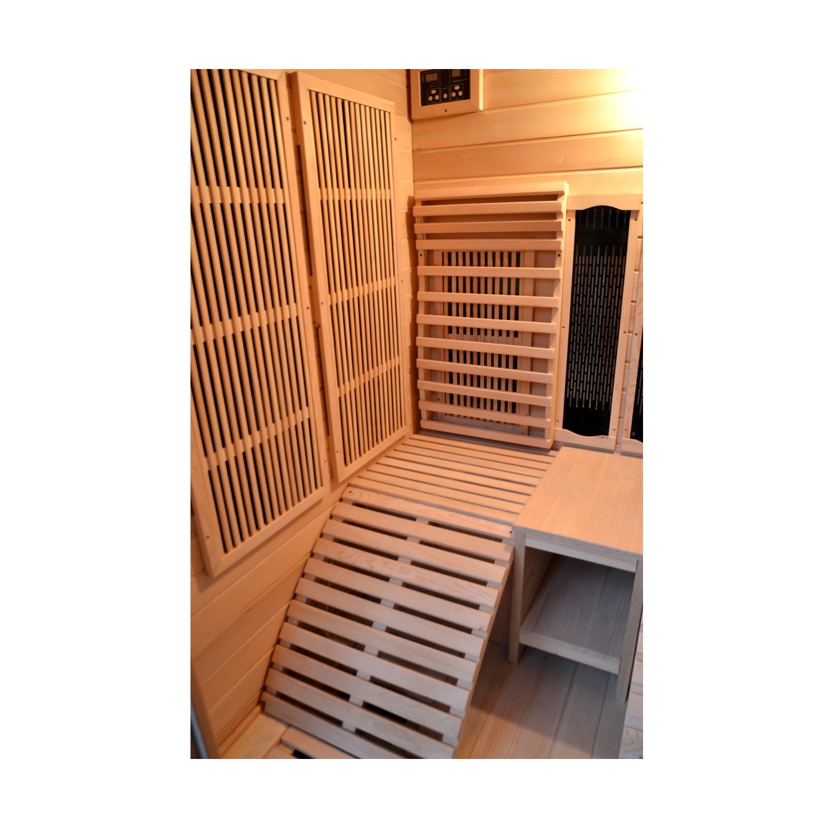 Sauna Bois Infrarouge DOUBLE pour 2 personnes 150x150