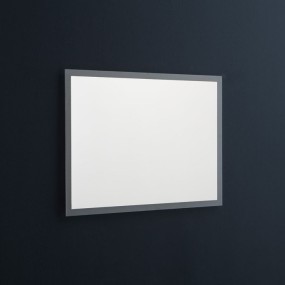 Specchio da Bagno Reversibile con Retroilluminazione a Led 80x60cm