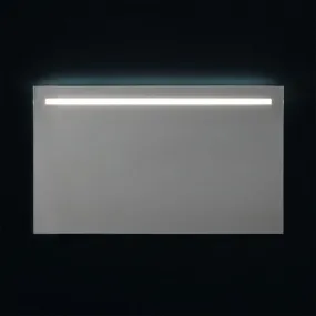 Wandspiegel mit oberer LED-Hintergrundbeleuchtung 120x70cm