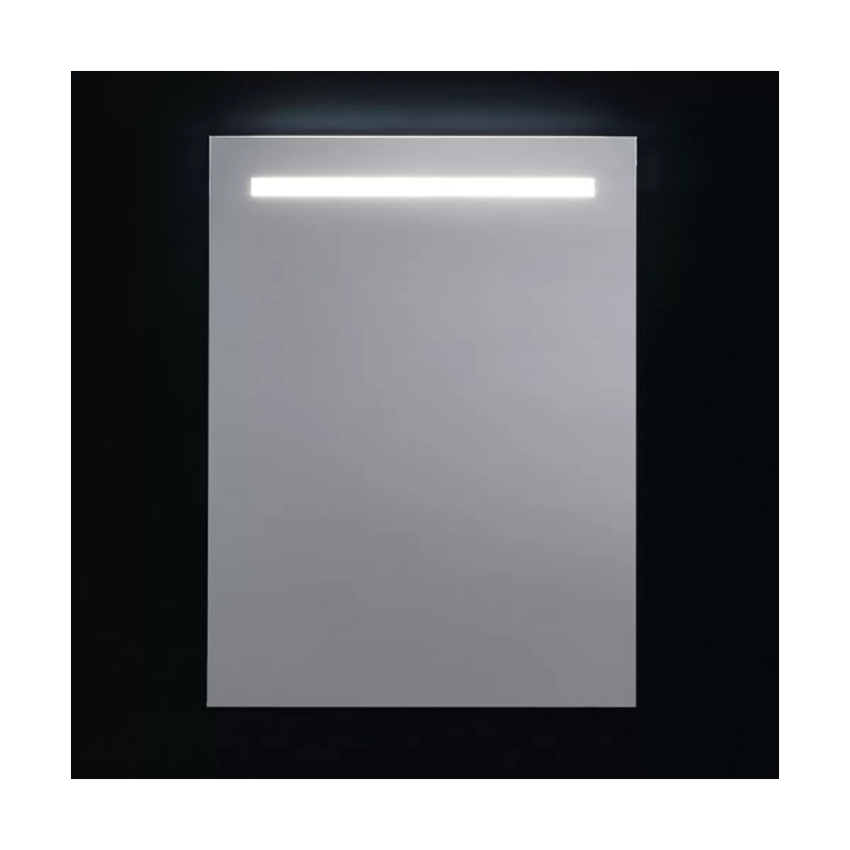 Miroir Mural avec Rétroéclairage Led Supérieur 60x80cm