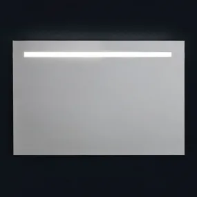 Specchio da Parete con Retroilluminazione Superiore a Led 90x60cm