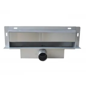 Canalina di Scarico a Muro Piastrellabile INOX  da 30cm e 70cm