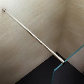 Parete Doccia Walk-in  Anticalcare con Vetro 8mm - 85 - 100 - 110 - 120 - 140cm