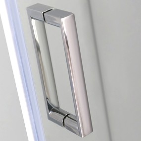 Transparente oder bedruckte Duschschiebetür 6mm H185