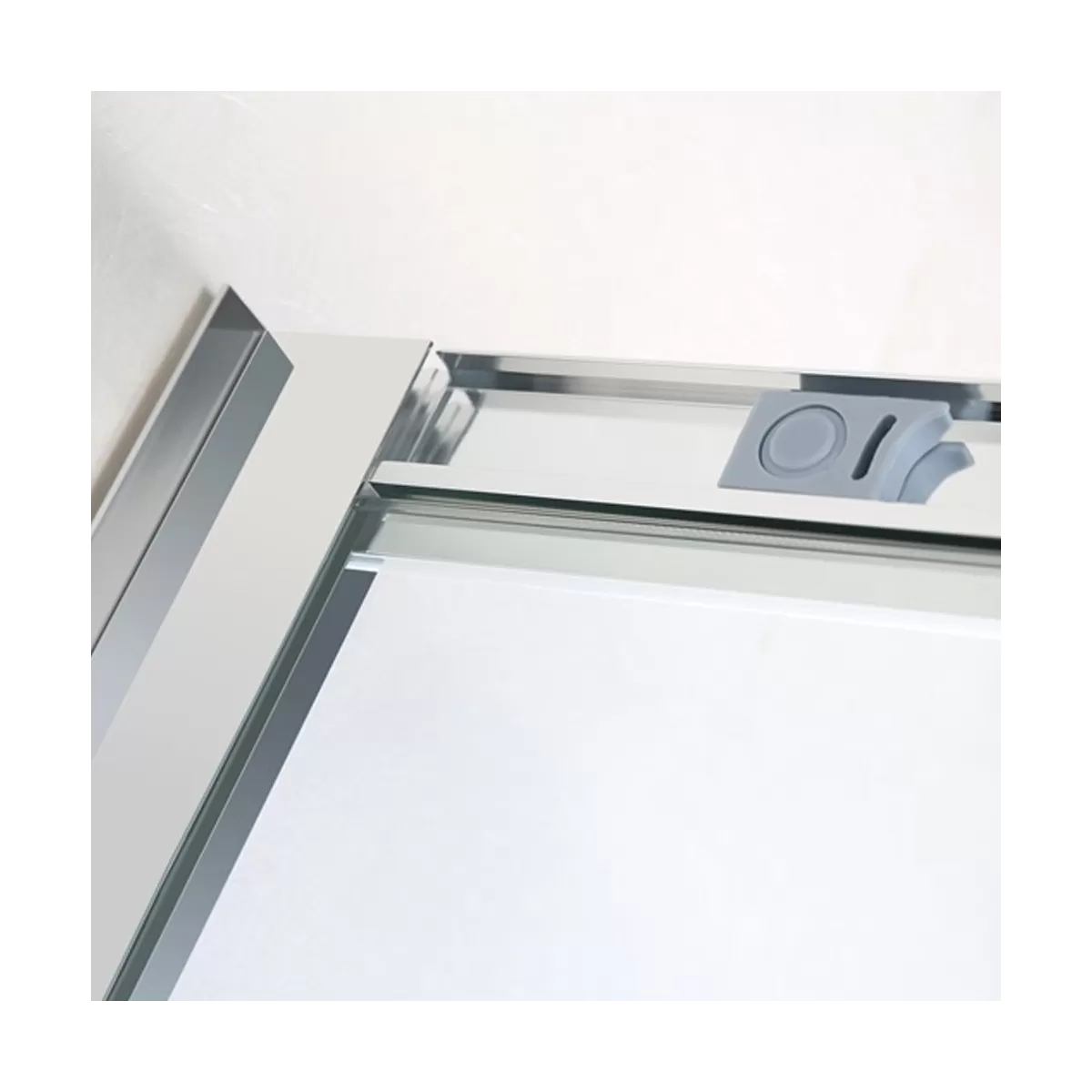 Transparente oder bedruckte Duschschiebetür 6mm H185