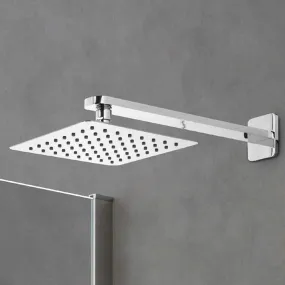 Pomme de douche carrée en acier inoxydable en acier inoxydable