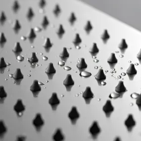 Soffione Doccia INOX Rotondo in acciaio inox