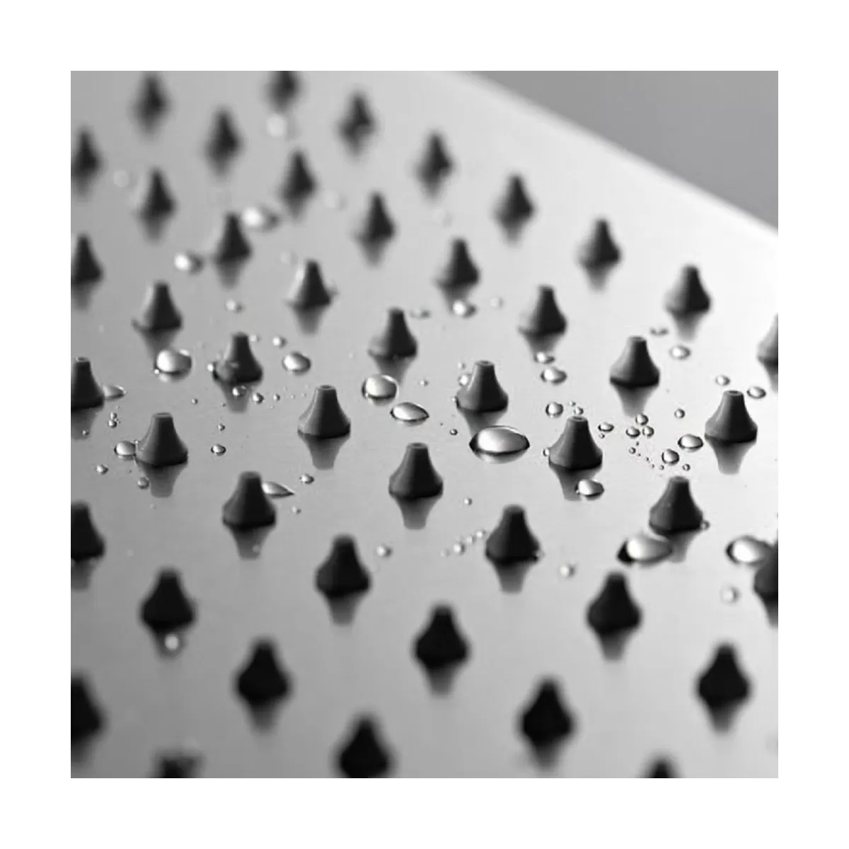 Soffione Doccia INOX Rotondo in acciaio inox