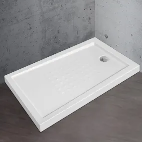 Piatto Doccia Rettangolare e Quadrato in Resina ultrabasso h5cm