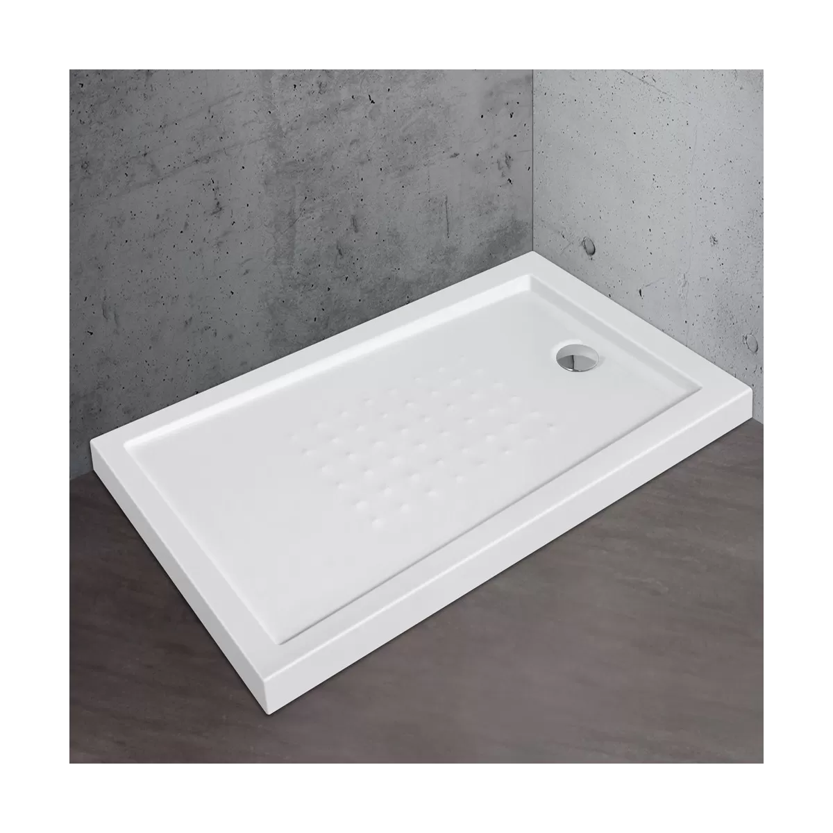 Piatto Doccia Rettangolare e Quadrato in Resina ultrabasso h5cm