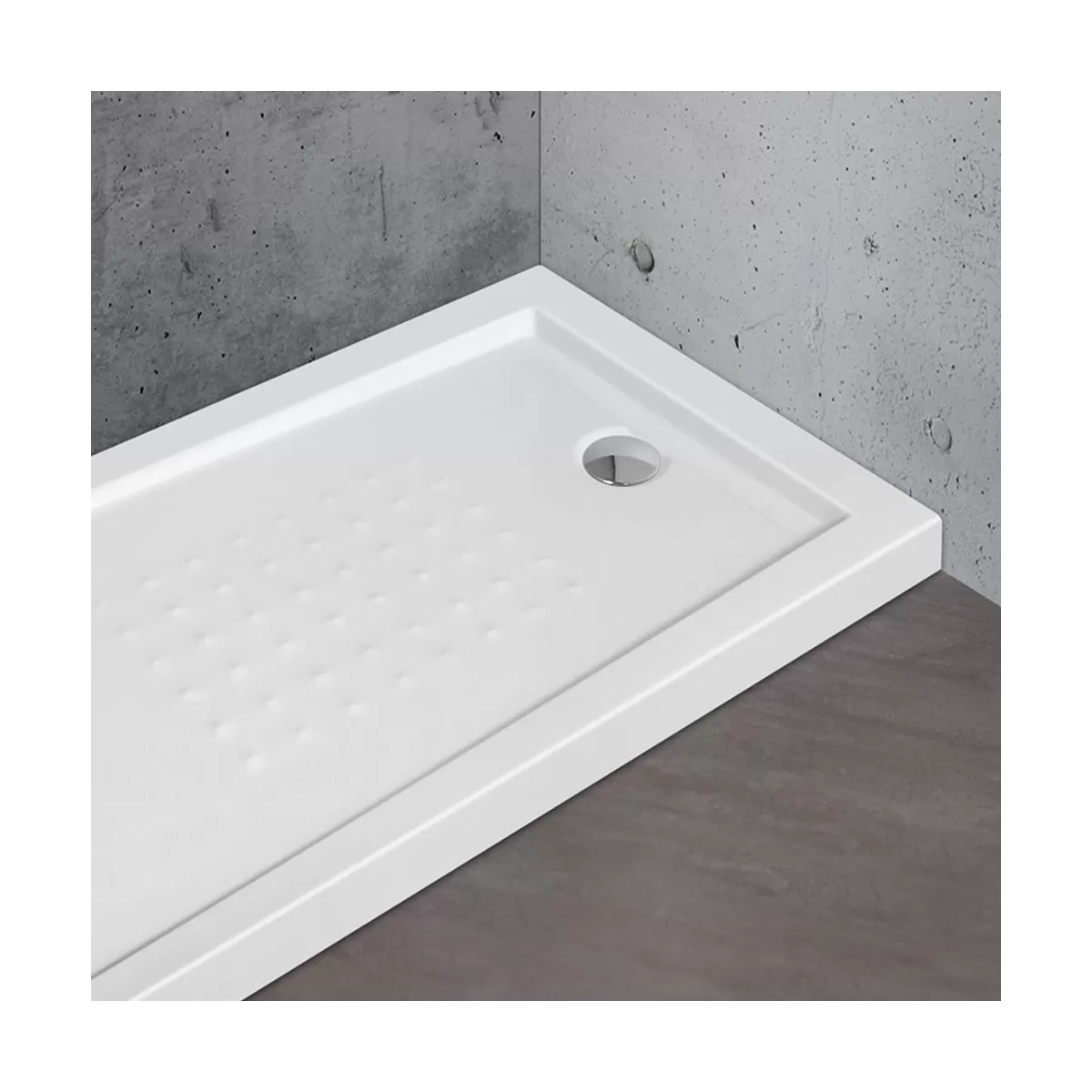 Piatto Doccia Rettangolare e Quadrato in Resina ultrabasso h5cm