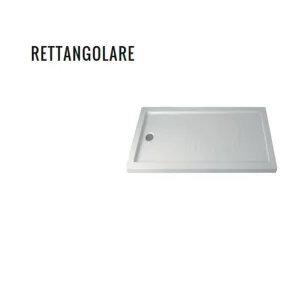 Piatto Doccia Rettangolare e Quadrato in Resina ultrabasso h5cm