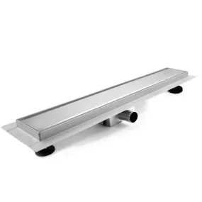  Duschrinne FLAT aus Edelstahl 50 - 60 - 70 - 80 - 90 - 100