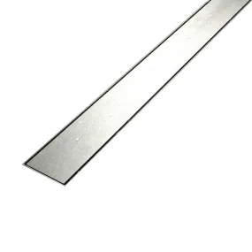  Canalina di Sarico Doccia FLAT in acciaio INOX 50 - 60 - 70 - 80 - 90 - 100