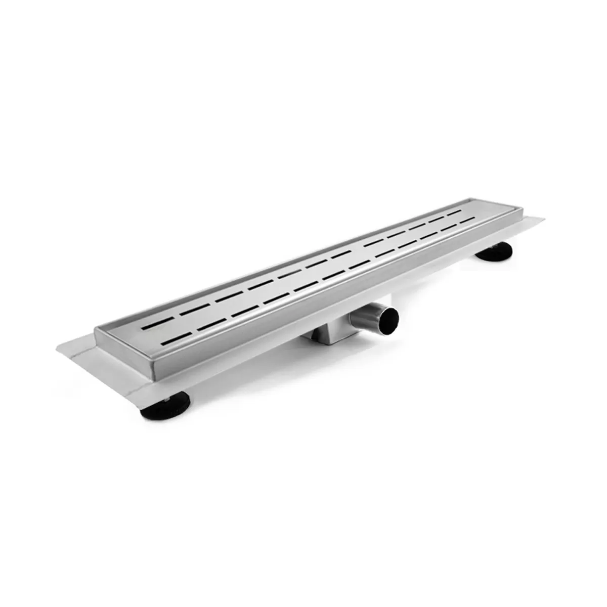 Duschrinne mit Edelstahlrost - 50 - 60 - 70 - 80 - 90 - 100
