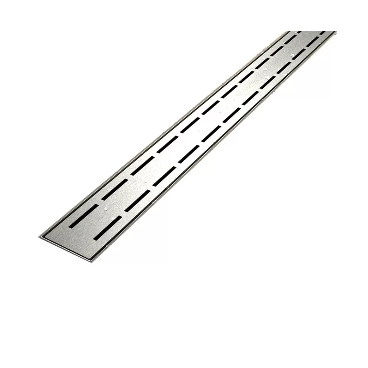 Duschrinne mit Edelstahlrost - 50 - 60 - 70 - 80 - 90 - 100