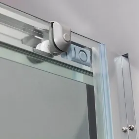 MARTE Duschschiebetür mit 6 mm Siebdruckglas