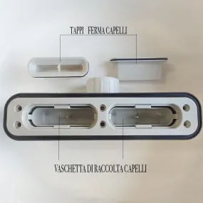 Piatto Doccia Mineralmarmo effetto pietra Grigio Chiaro Venice