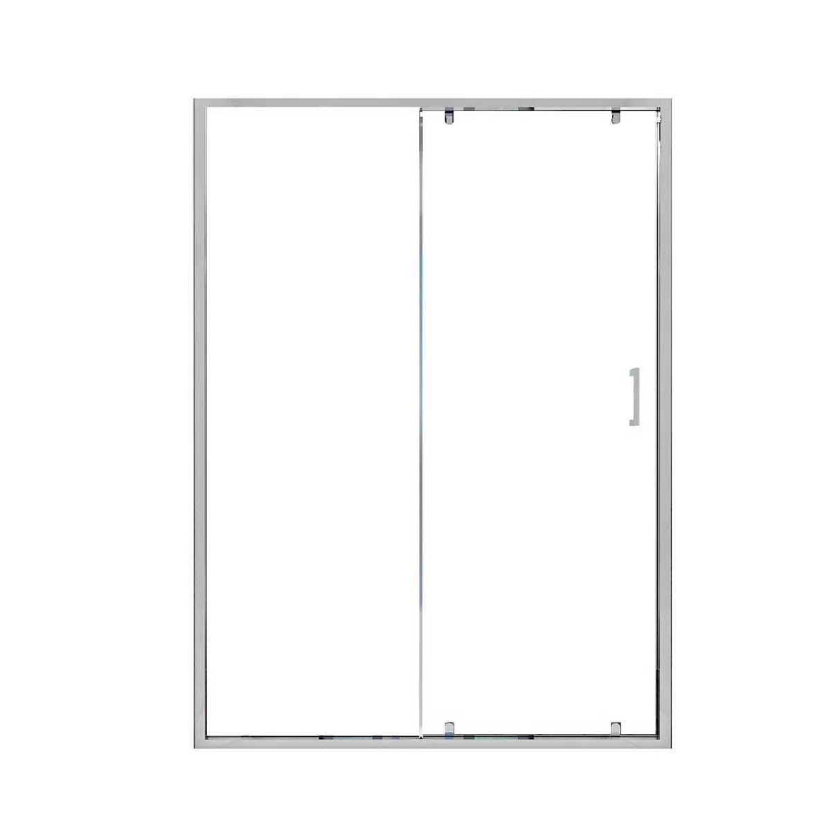 CRISTAL Duschschiebetür mit 6 mm transparentem Glas