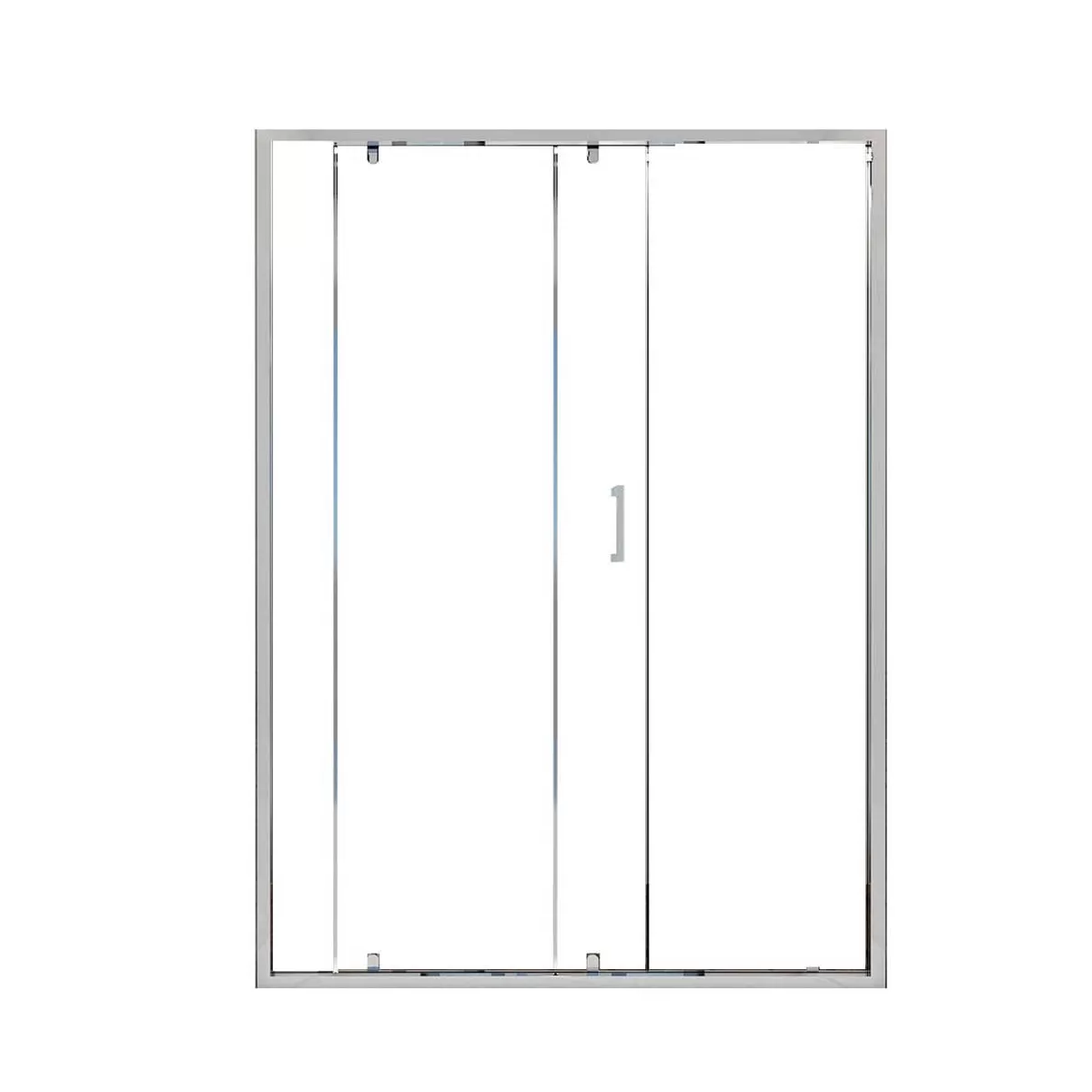 CRISTAL Duschschiebetür mit 6 mm transparentem Glas