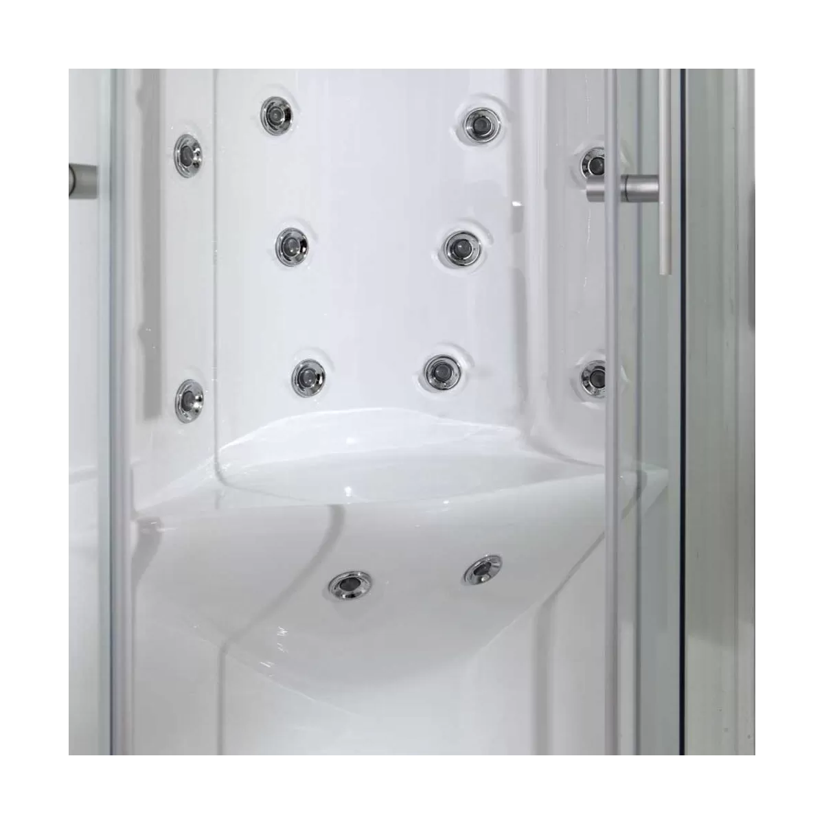 Cabine de douche multifonction avec 18 jets d'hydromassage Galassia