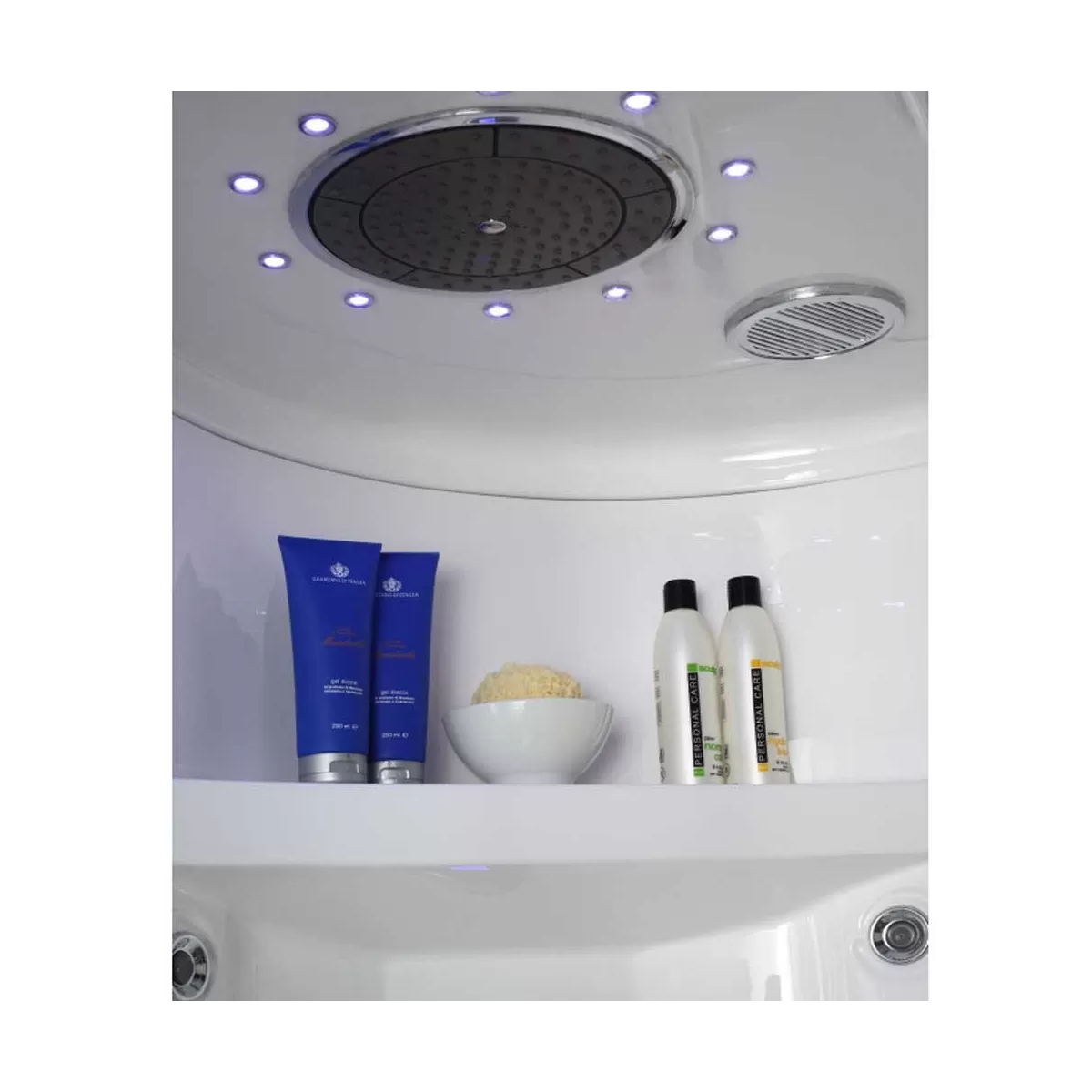 Cabine de douche multifonction avec 18 jets d'hydromassage Galassia
