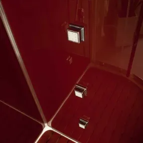 Cabina doccia multifunzione semicircolare idromassaggio 90x90 Smeralda